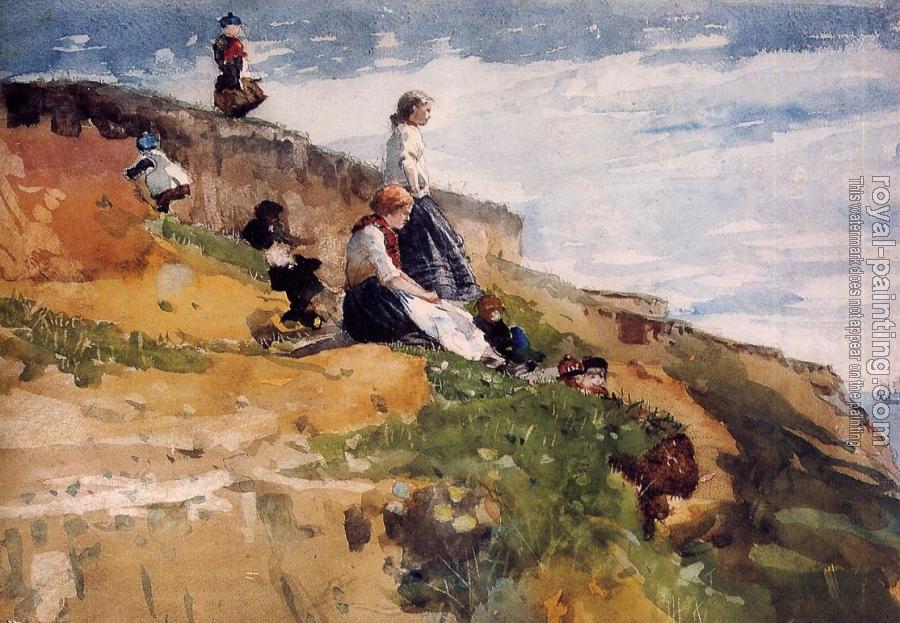 Winslow Homer : On the Cliff II